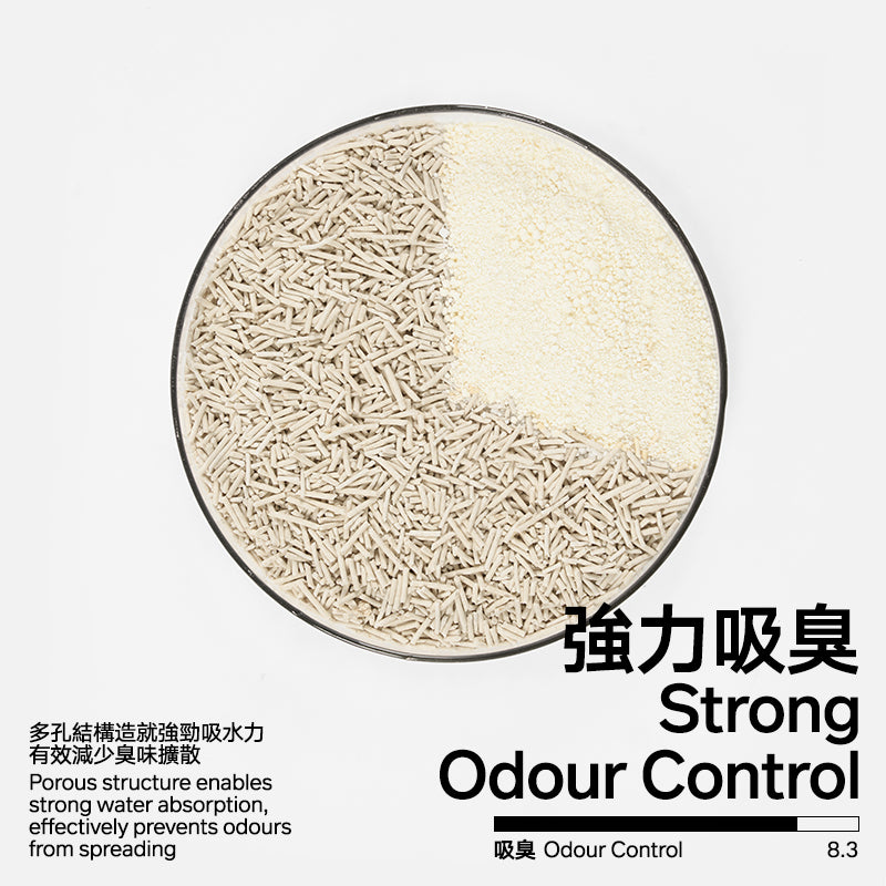 木薯豆腐30%:70%混合貓砂（4包裝）